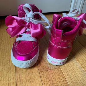 Little girls size 12 JoJo Siwa hightop sneaker